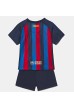 Barcelona Babyklær Hjemme Fotballdrakt til barn 2022-23 Korte ermer (+ Korte bukser)